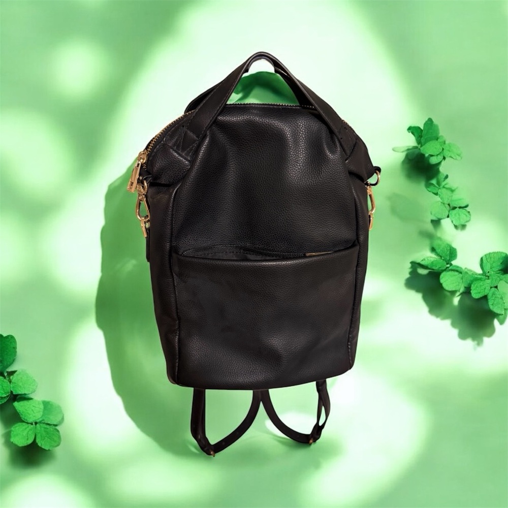 Chic Black Mini Backpack